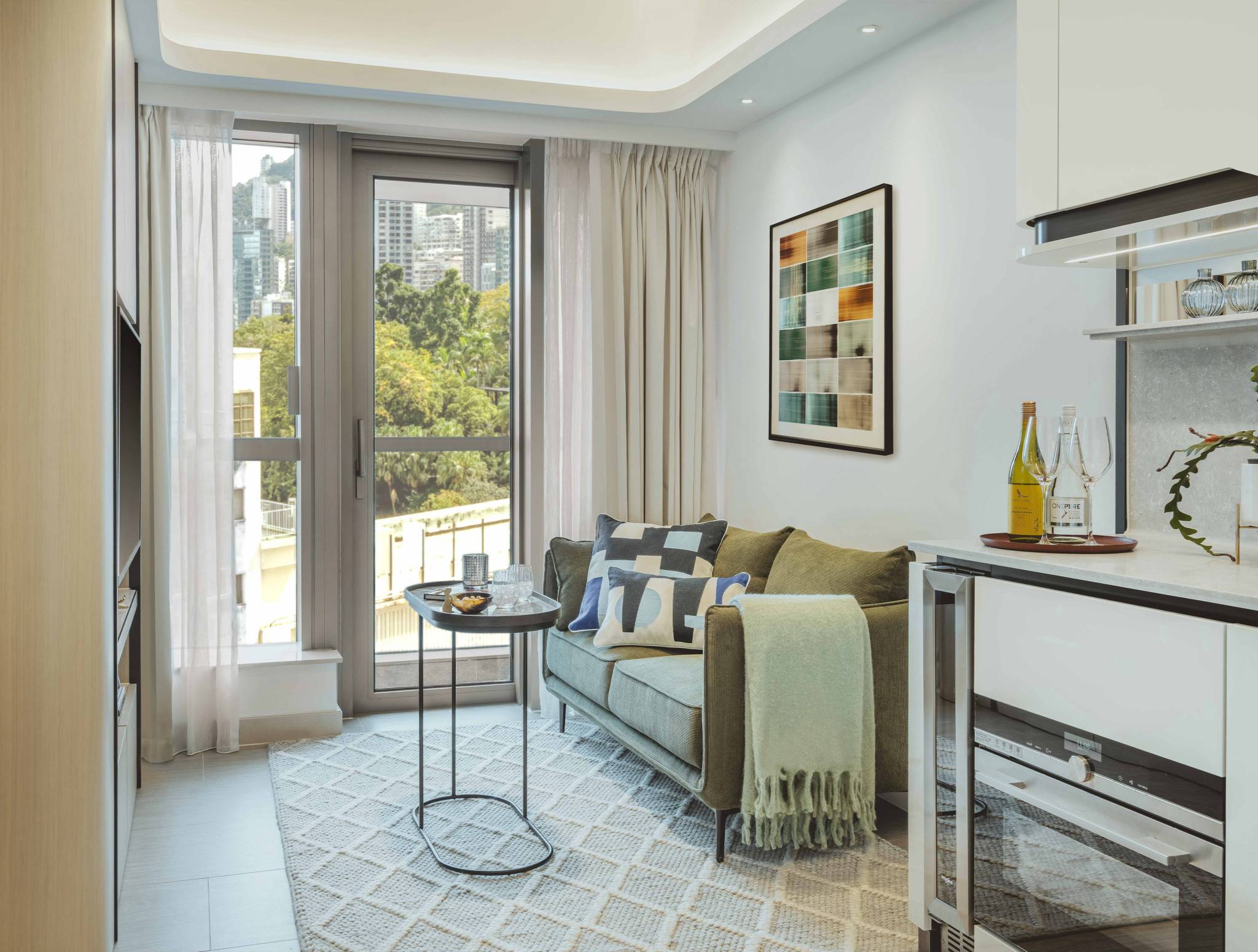 1 Bedroom Unit - Living Room